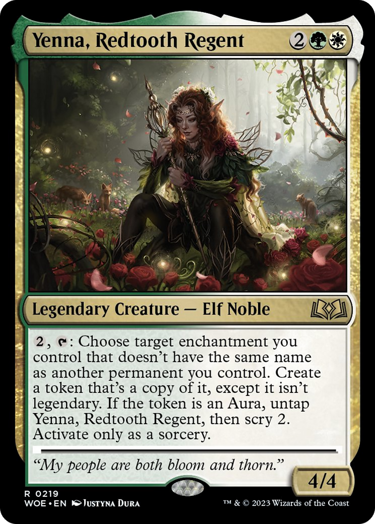 Yenna, Redtooth Regent [Wilds of Eldraine] | Arkham Games and Comics