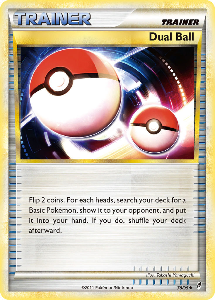 Dual Ball (78/95) [HeartGold & SoulSilver: Call of Legends] | Arkham Games and Comics