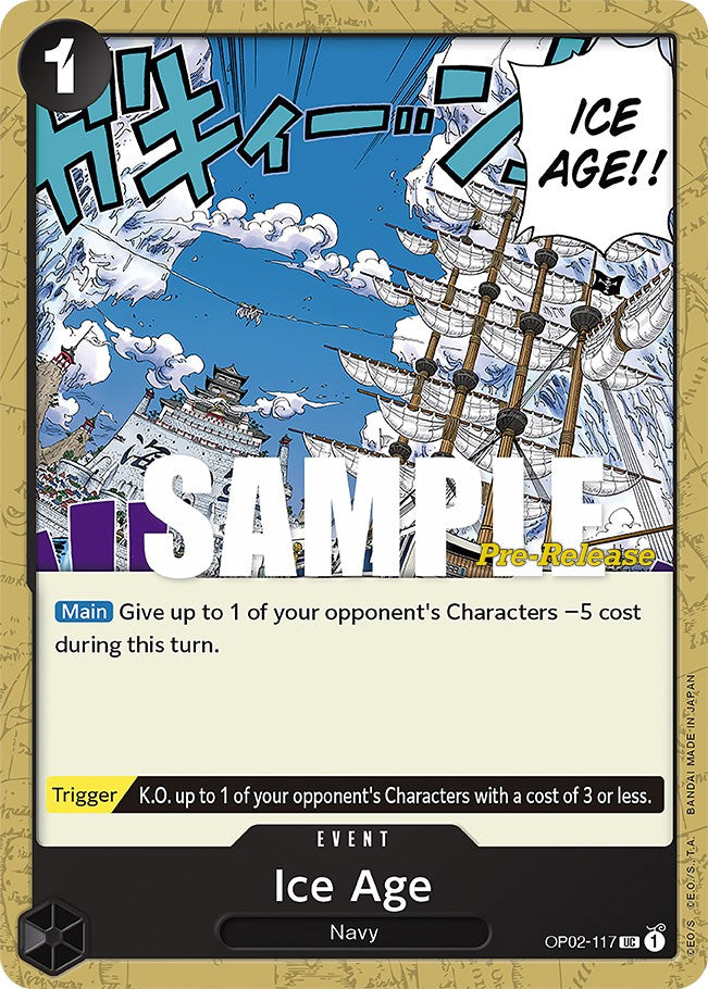 Ice Age [Paramount War Pre-Release Cards] | Arkham Games and Comics