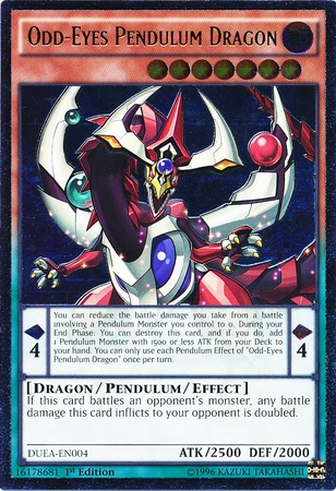 Odd-Eyes Pendulum Dragon (UTR) [DUEA-EN004] Ultimate Rare | Arkham Games and Comics