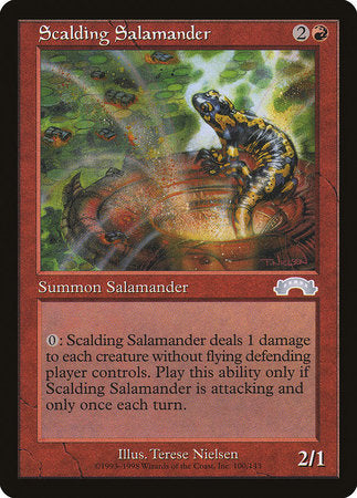 Scalding Salamander [Exodus] | Arkham Games and Comics