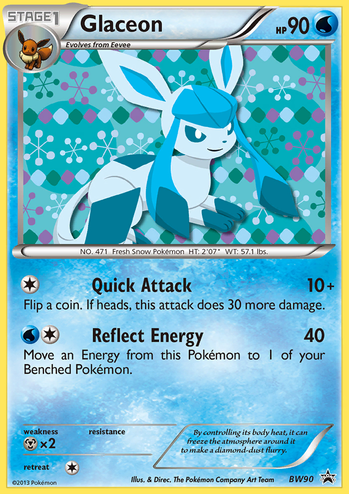 Glaceon (BW90) [Black & White: Black Star Promos] | Arkham Games and Comics