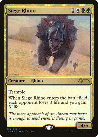 Siege Rhino [Magic Origins Clash Pack] | Arkham Games and Comics