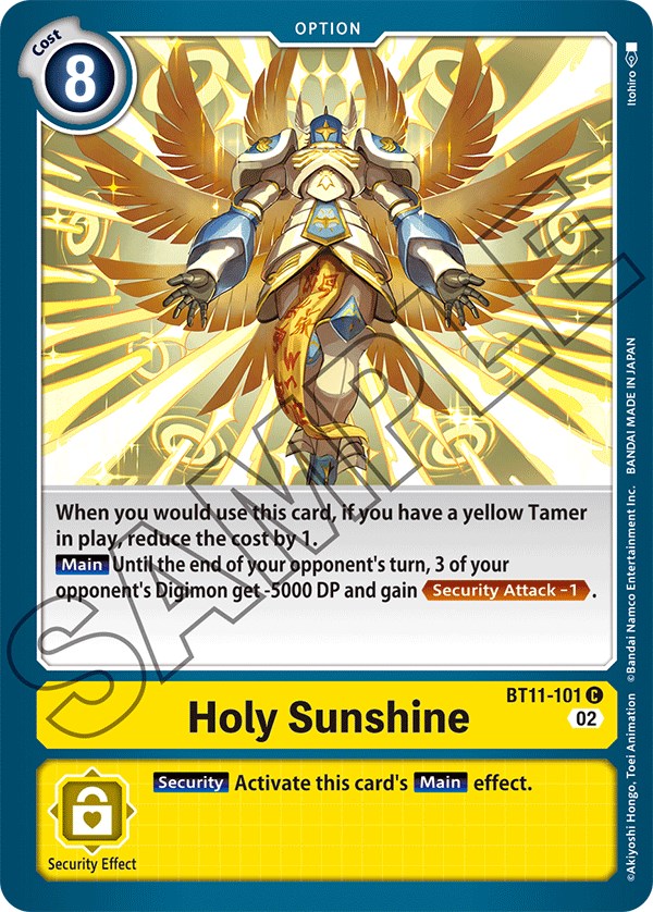 Holy Sunshine [BT11-101] [Dimensional Phase] | Arkham Games and Comics