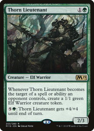 Thorn Lieutenant [Core Set 2019 Promos] | Arkham Games and Comics