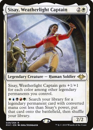 Sisay, Weatherlight Captain [Modern Horizons] | Arkham Games and Comics