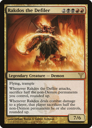 Rakdos the Defiler [Dissension] | Arkham Games and Comics