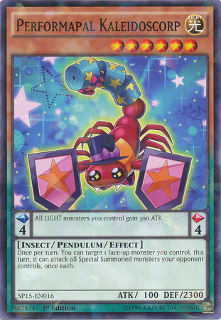 Performapal Kaleidoscorp [SP15-EN016] Shatterfoil Rare | Arkham Games and Comics