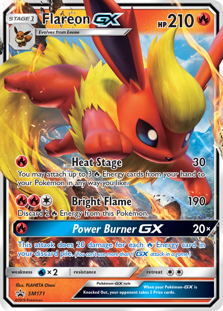 Flareon GX (SM171) [Sun & Moon: Black Star Promos] | Arkham Games and Comics