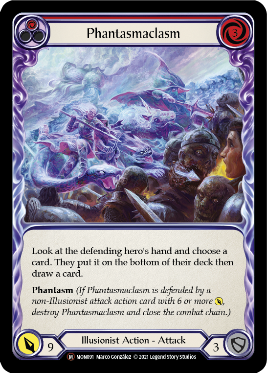 Phantasmaclasm [U-MON091-RF] (Monarch Unlimited)  Unlimited Rainbow Foil | Arkham Games and Comics