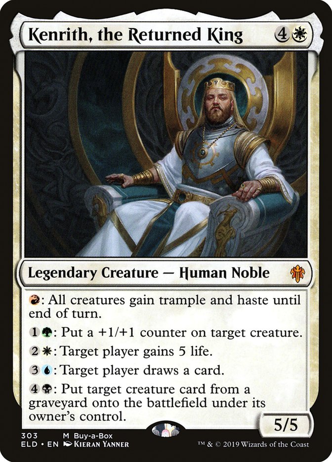 Kenrith, the Returned King (Buy-A-Box) [Throne of Eldraine Promos] | Arkham Games and Comics