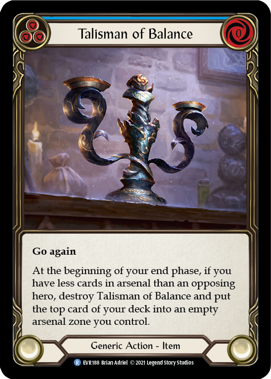 Talisman of Balance [EVR188] (Everfest)  1st Edition Normal | Arkham Games and Comics