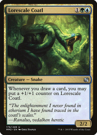 Lorescale Coatl [Modern Masters 2015] | Arkham Games and Comics