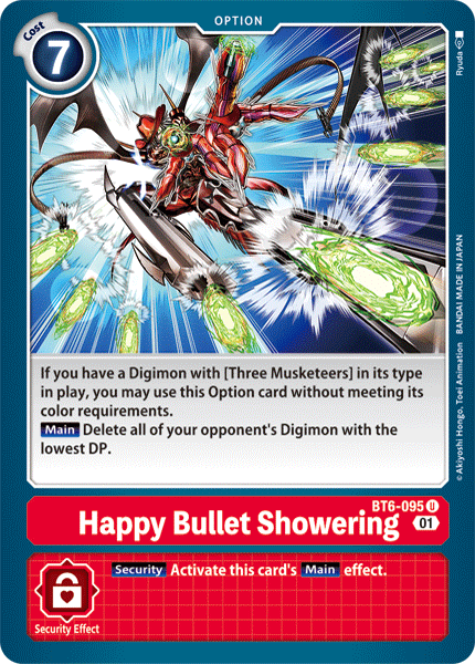 Happy Bullet Showering [BT6-095] [Double Diamond] | Arkham Games and Comics