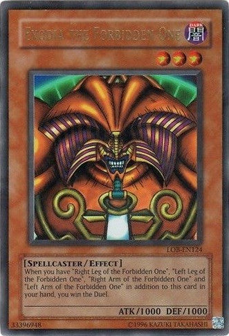 Exodia the Forbidden One [LOB-EN124] Ultra Rare | Arkham Games and Comics