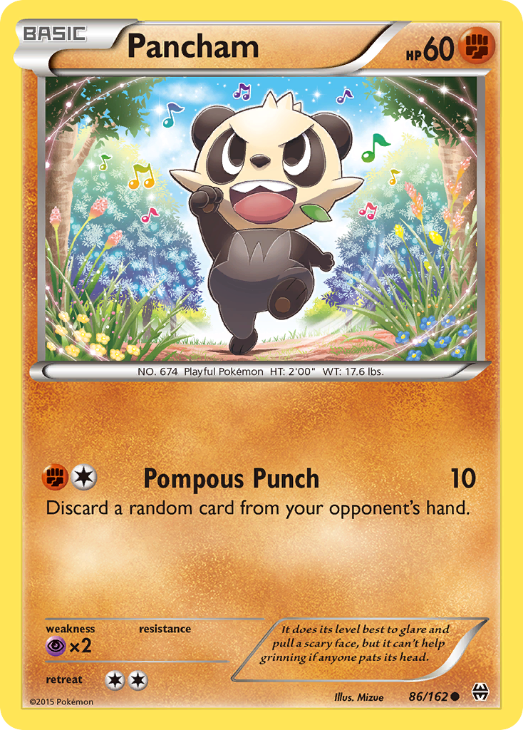 Pancham (86/162) [XY: BREAKthrough] | Arkham Games and Comics