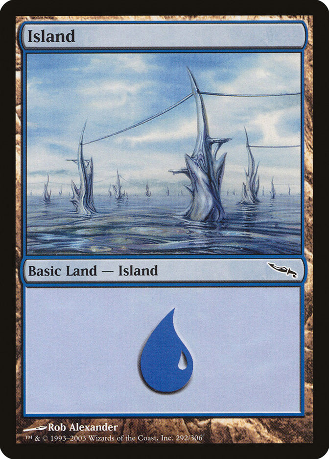 Island (292) [Mirrodin] | Arkham Games and Comics