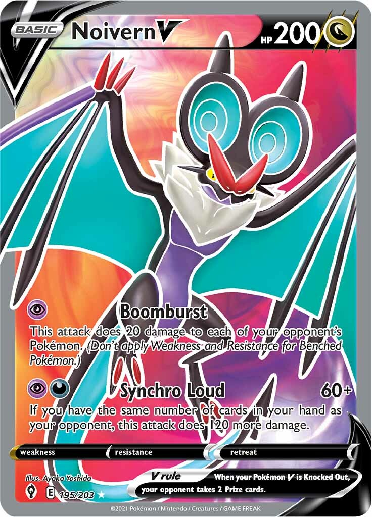 Noivern V (195/203) [Sword & Shield: Evolving Skies] | Arkham Games and Comics