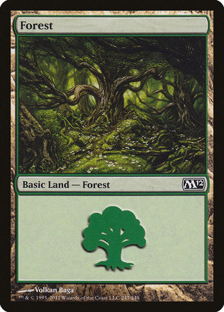 Forest (247) [Magic 2012] | Arkham Games and Comics