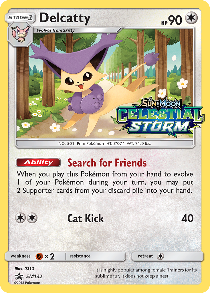 Delcatty (SM132) [Sun & Moon: Black Star Promos] | Arkham Games and Comics