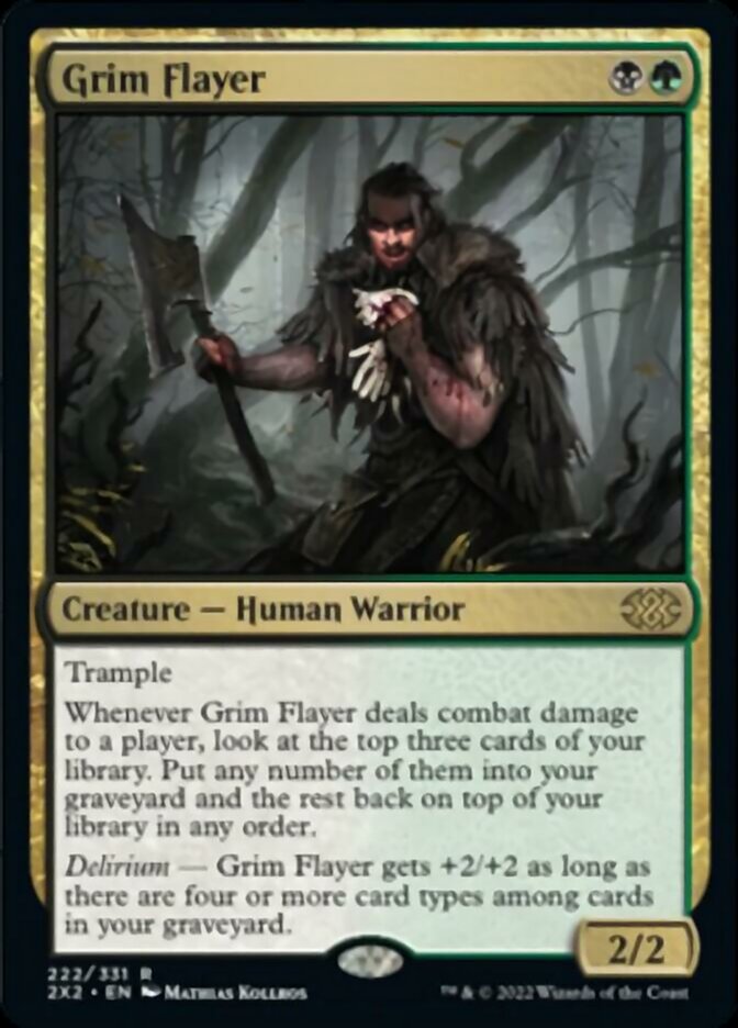 Grim Flayer [Double Masters 2022] | Arkham Games and Comics