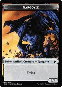 Gargoyle // Egg Double-sided Token [Commander 2019 Tokens] | Arkham Games and Comics