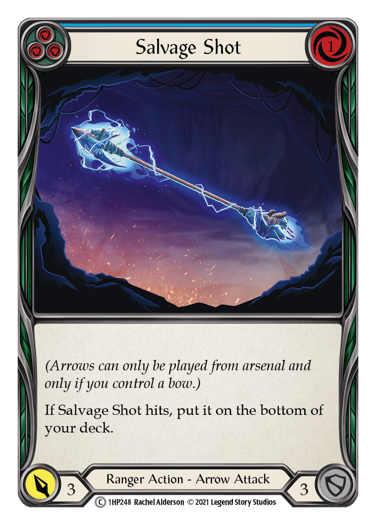 Salvage Shot (Blue) [1HP248] (History Pack 1) | Arkham Games and Comics