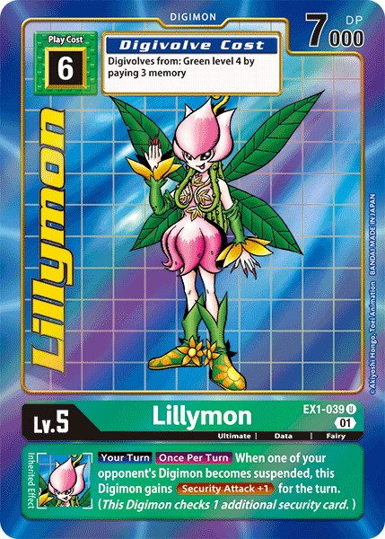 Lillymon [EX1-039] (Alternate Art) [Classic Collection] | Arkham Games and Comics