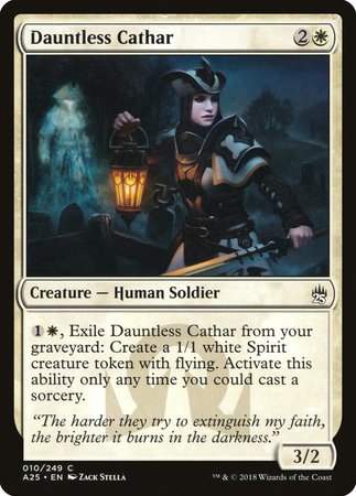 Dauntless Cathar [Masters 25] | Arkham Games and Comics