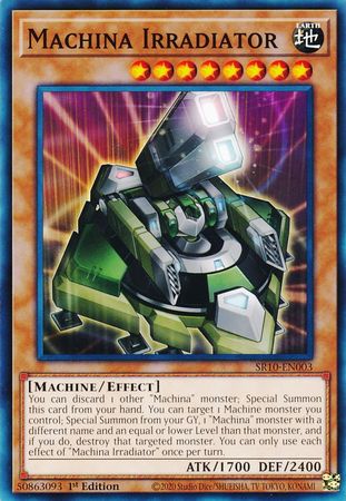 Machina Irradiator [SR10-EN003] Common | Arkham Games and Comics