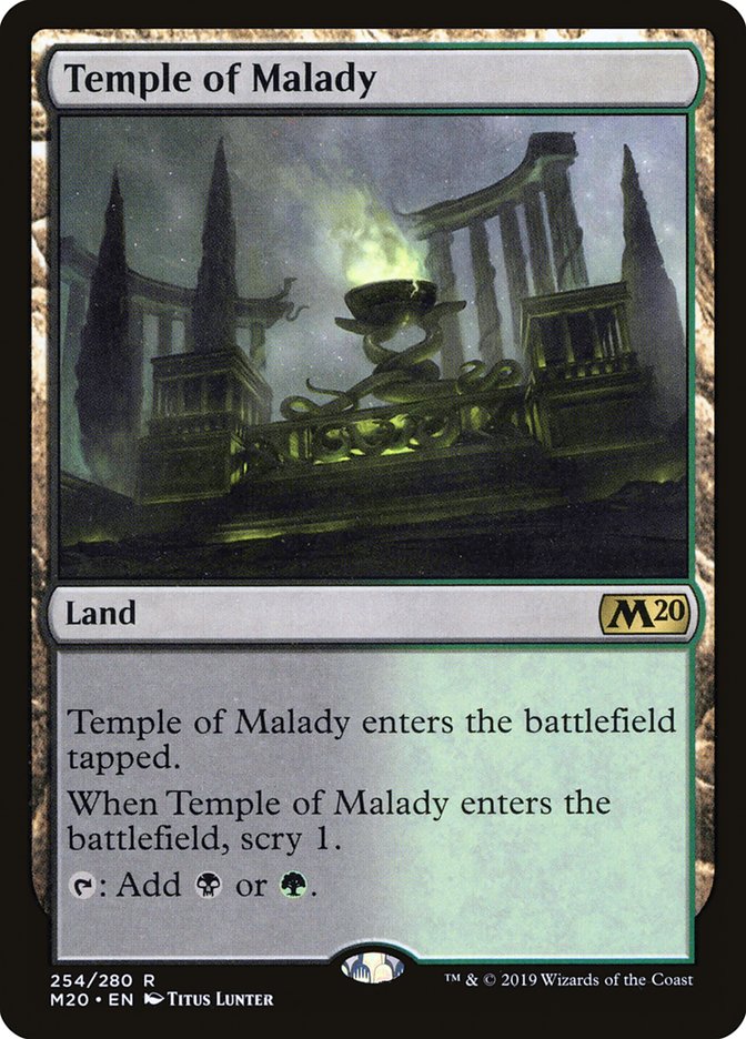 Temple of Malady [Core Set 2020] | Arkham Games and Comics