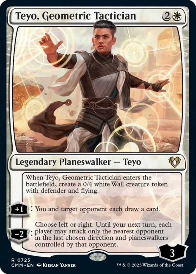 Teyo, Geometric Tactician [Commander Masters] | Arkham Games and Comics