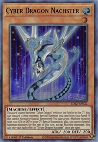 Cyber Dragon Nachster (Green) [LDS2-EN032] Ultra Rare | Arkham Games and Comics