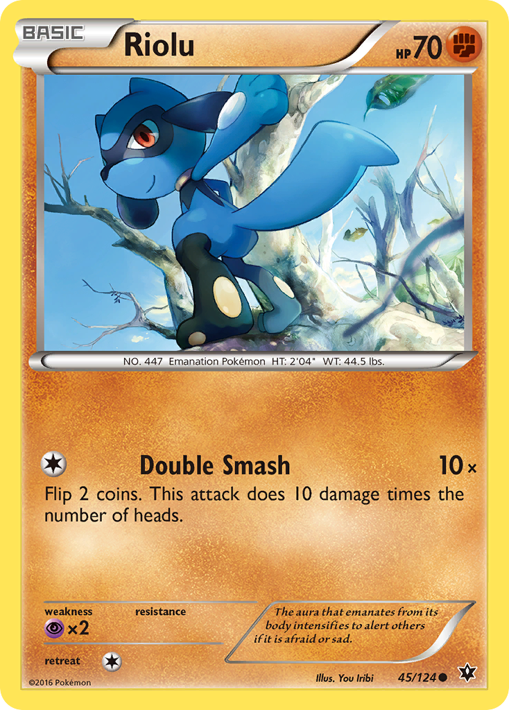 Riolu (45/124) [XY: Fates Collide] | Arkham Games and Comics