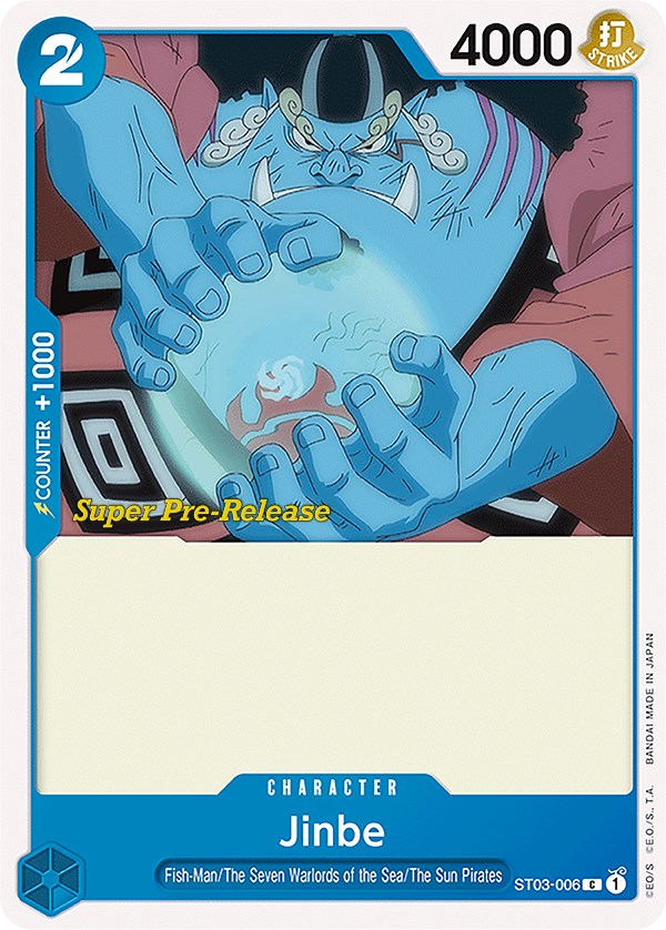 Jinbe [Super Pre-Release Starter Deck: The Seven Warlords of the Sea] | Arkham Games and Comics