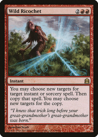 Wild Ricochet [Commander 2011] | Arkham Games and Comics