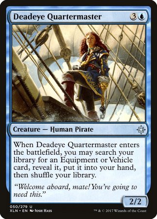 Deadeye Quartermaster [Ixalan] | Arkham Games and Comics