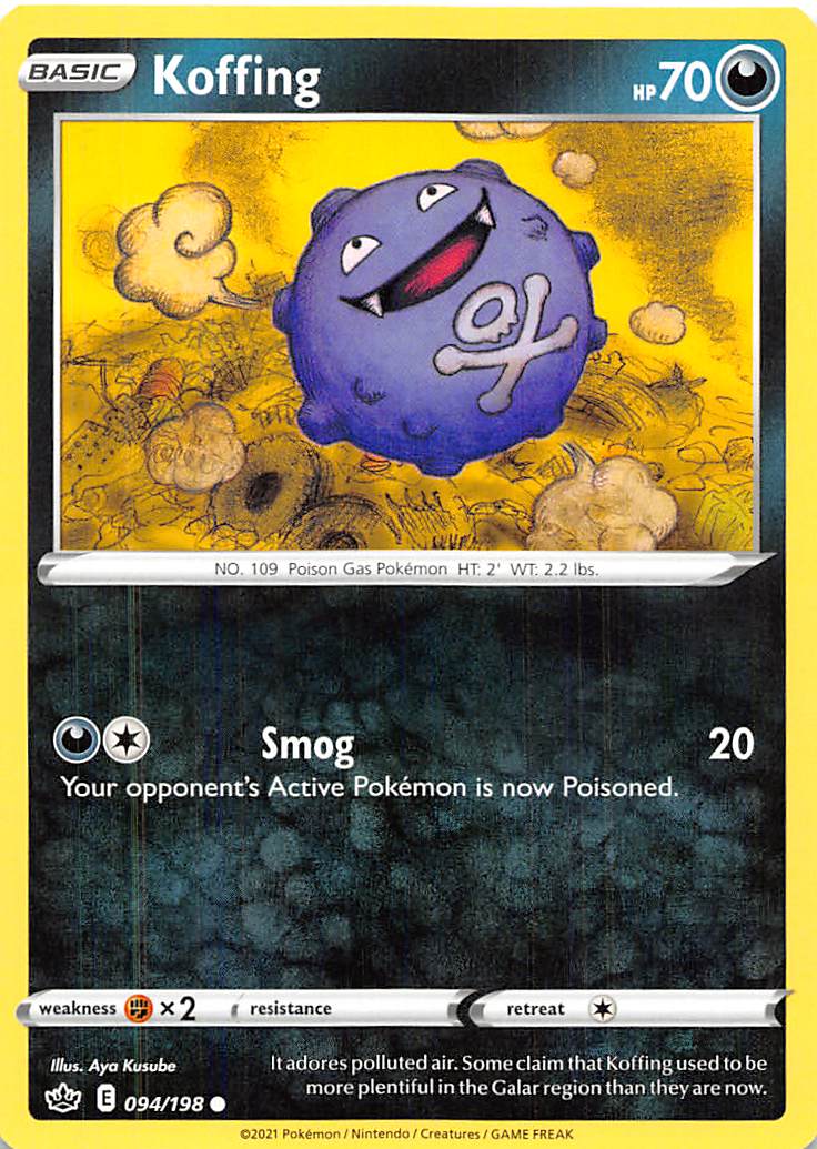 Koffing (094/198) [Sword & Shield: Chilling Reign] | Arkham Games and Comics