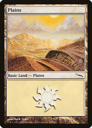 Plains (287) [Mirrodin] | Arkham Games and Comics