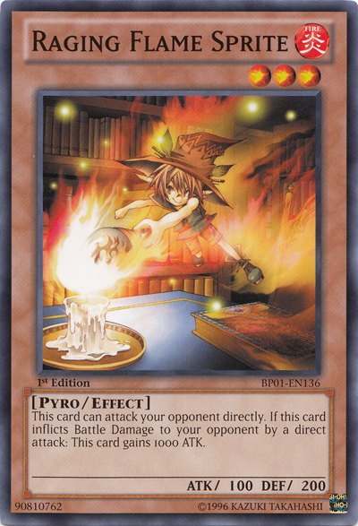 Raging Flame Sprite [BP01-EN136] Common | Arkham Games and Comics