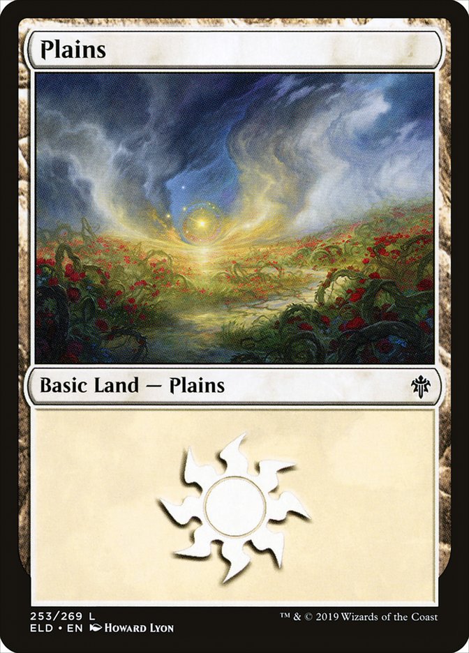 Plains (253) [Throne of Eldraine] | Arkham Games and Comics