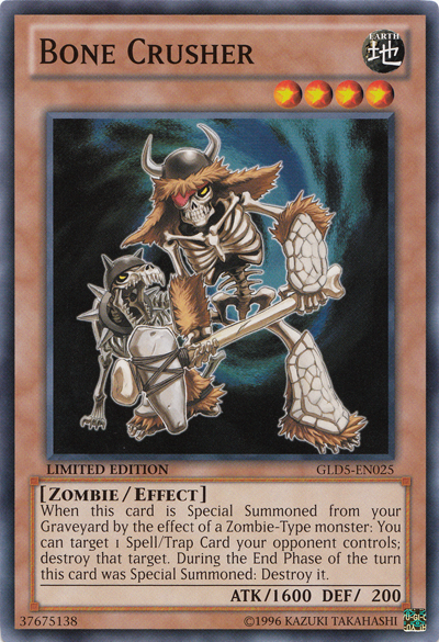 Bone Crusher [GLD5-EN025] Common | Arkham Games and Comics