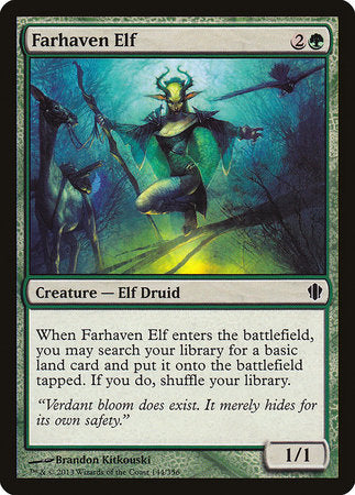 Farhaven Elf [Commander 2013] | Arkham Games and Comics