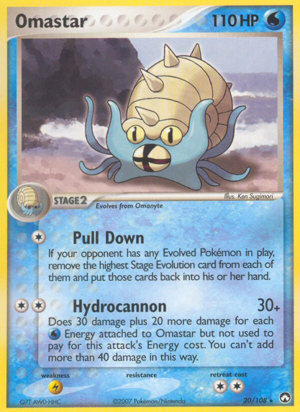 Omastar (20/108) [EX: Power Keepers] | Arkham Games and Comics