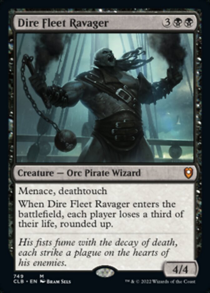 Dire Fleet Ravager [Commander Legends: Battle for Baldur's Gate] | Arkham Games and Comics