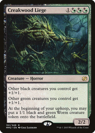 Creakwood Liege [Modern Masters 2015] | Arkham Games and Comics