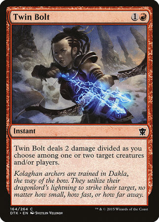 Twin Bolt [Dragons of Tarkir] | Arkham Games and Comics