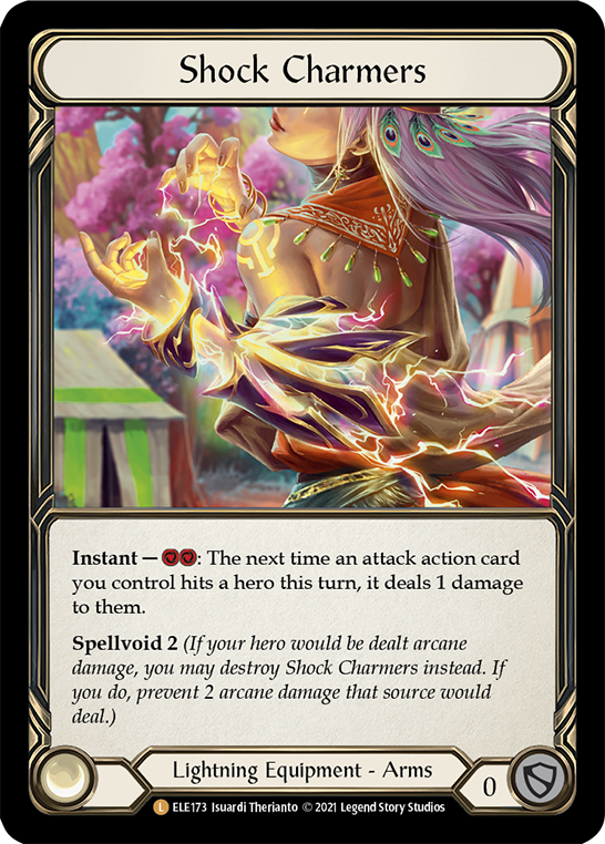 Shock Charmers [ELE173] (Tales of Aria)  1st Edition Cold Foil | Arkham Games and Comics