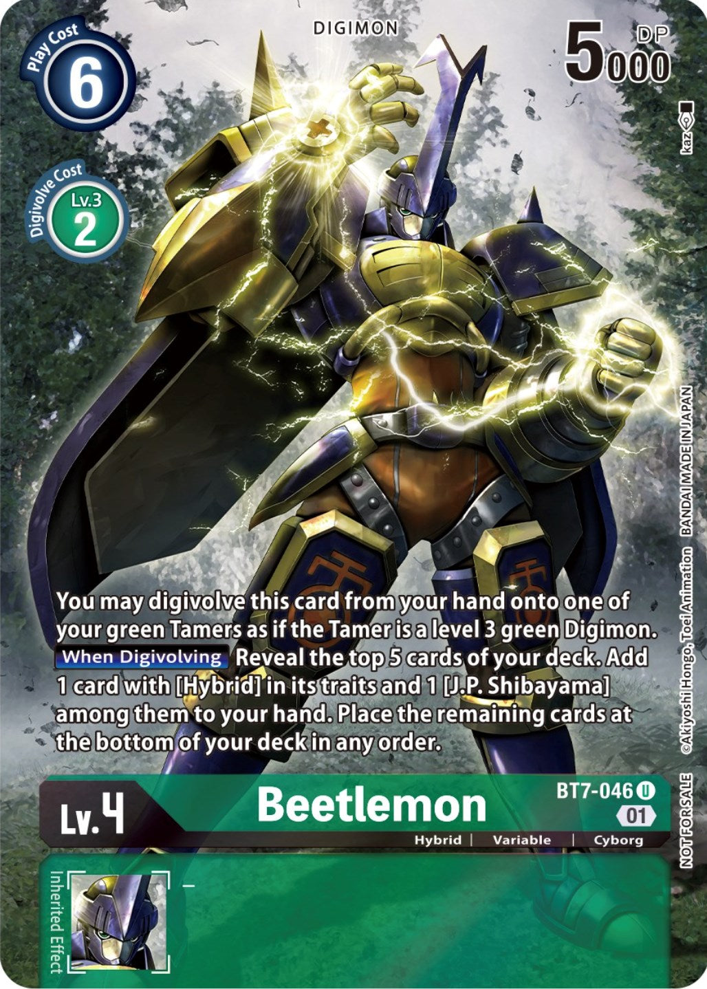 Beetlemon [BT7-046] (2nd Anniversary Frontier Card) [Next Adventure Promos] | Arkham Games and Comics