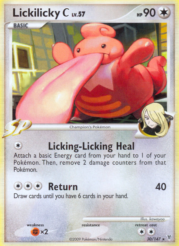 Lickilicky C (30/147) [Platinum: Supreme Victors] | Arkham Games and Comics